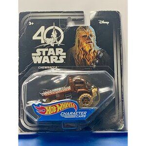 Hot Wheels Star Wars 40th Anniversary Chewbacca Character Car
